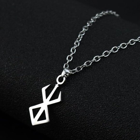 “Berserker Rune” Runic Symbol Norse Viking Animal Warrior Shapeshifter Necklace - Picture 2 of 5